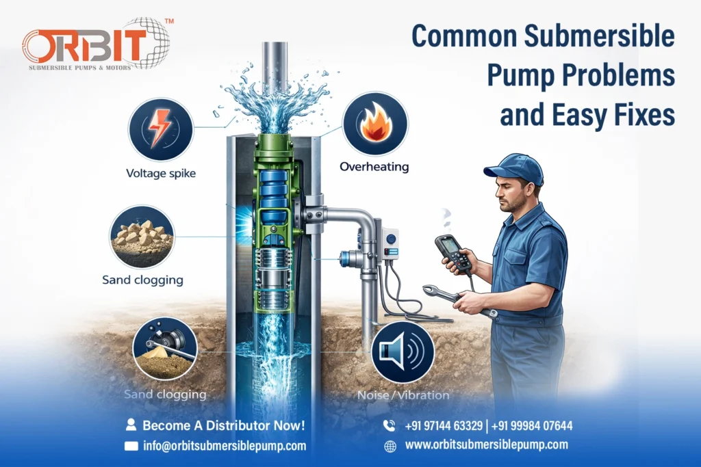 Common submersible pump problems and easy fixes