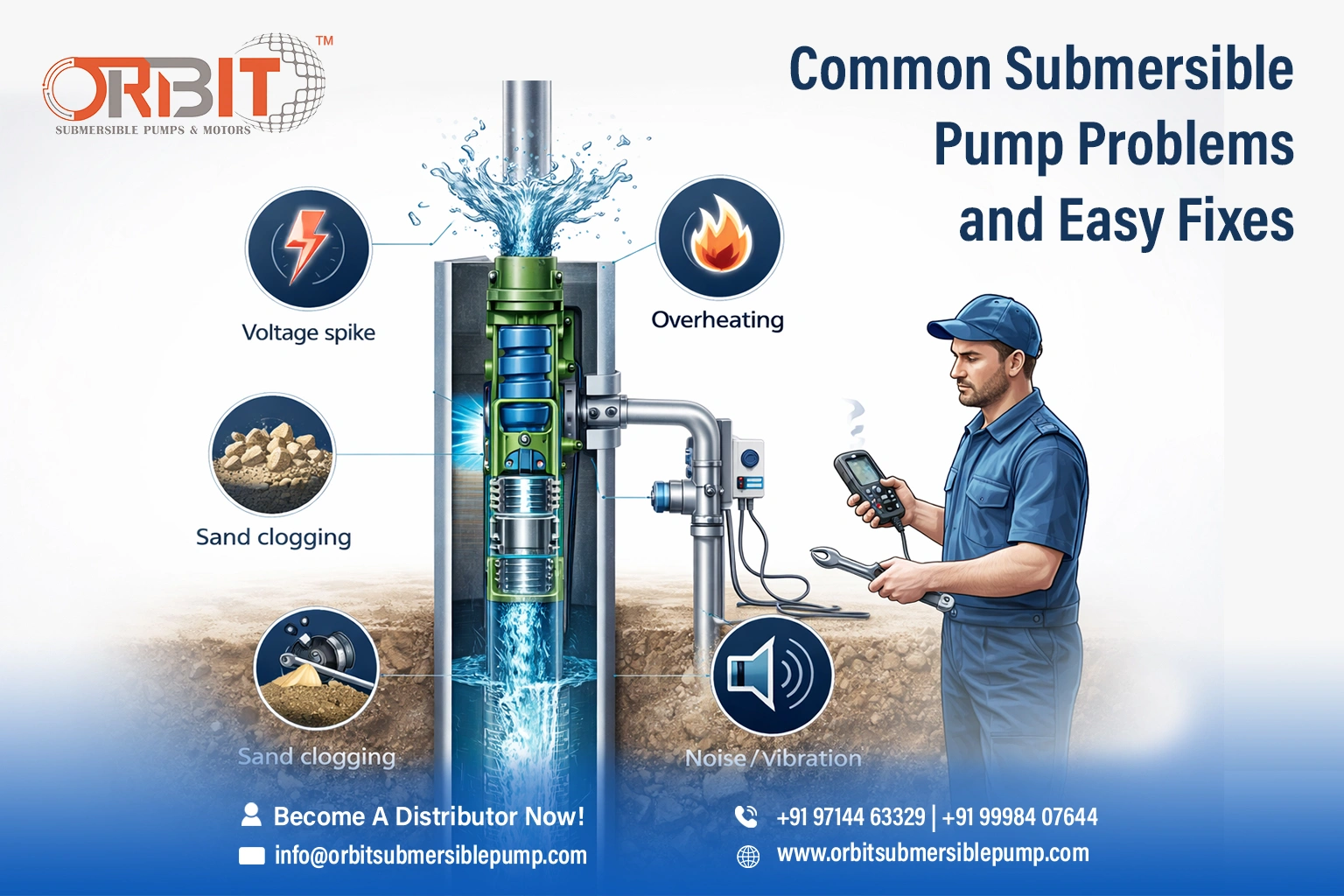 Common submersible pump problems and easy fixes