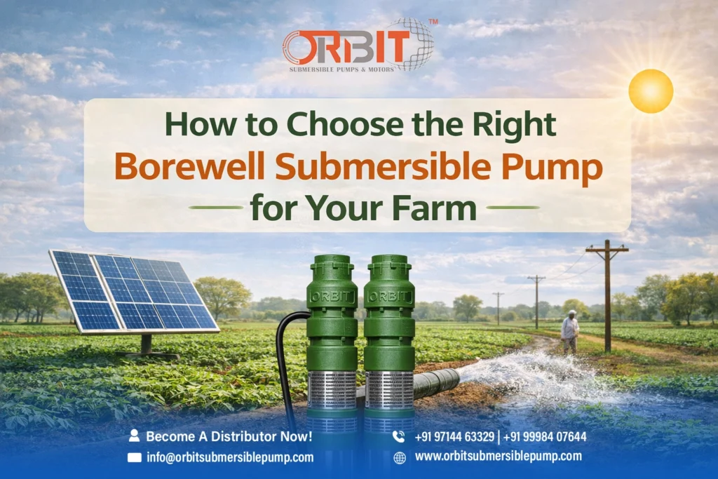 How to choose the right Borewel submersible pump for your farm