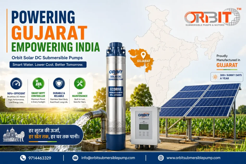 Best Solar DC Submersible Pump Manufacturer in Gujarat