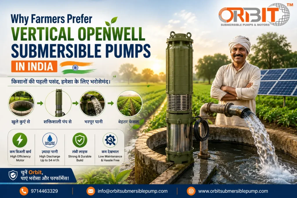 Why Farmers Prefer Vertical Openwell Submersible Pumps in India
