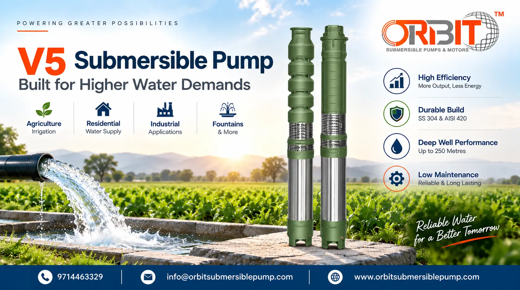 V5 Submersible Pump
